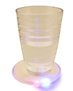 2 LED Color Changing Light Up Drinks Coaster